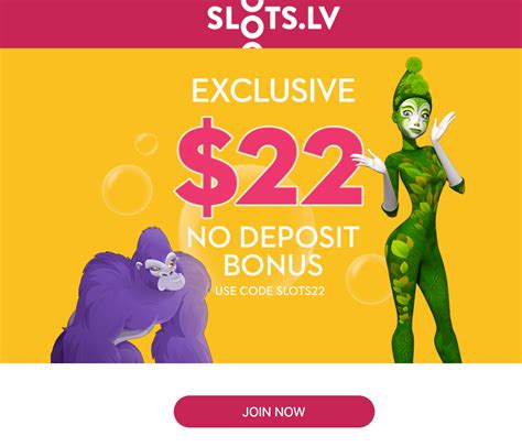 slots Lv no deposit bonuses